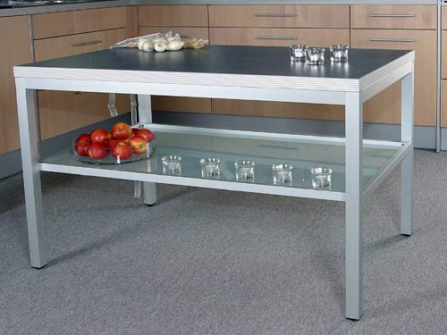 Aluminiumtisch