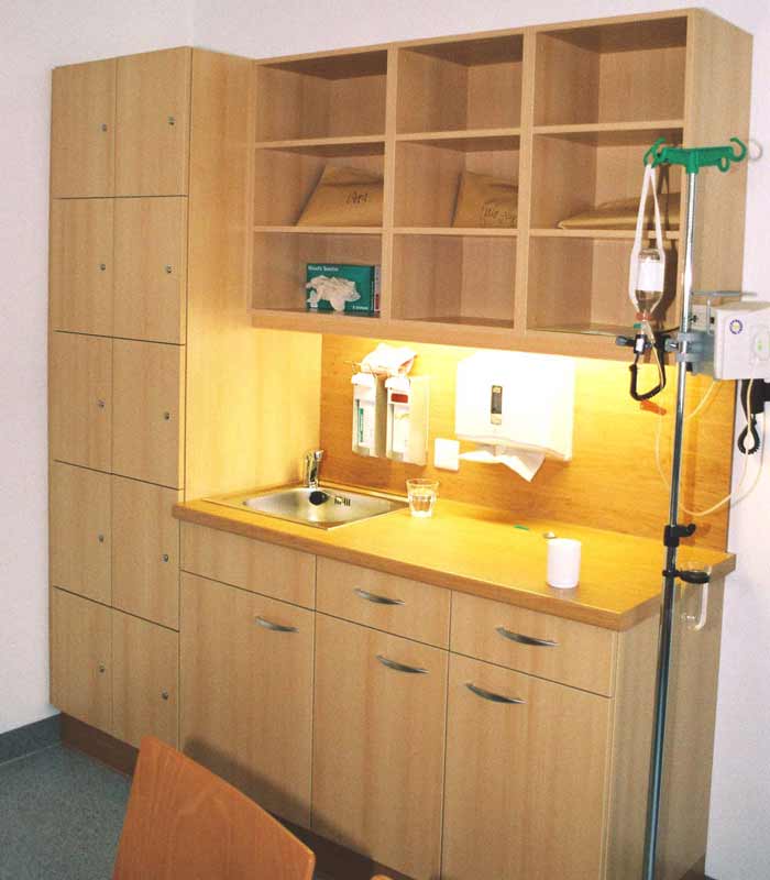 M&ouml;bel, K&uuml;chen für Krankenhäuser